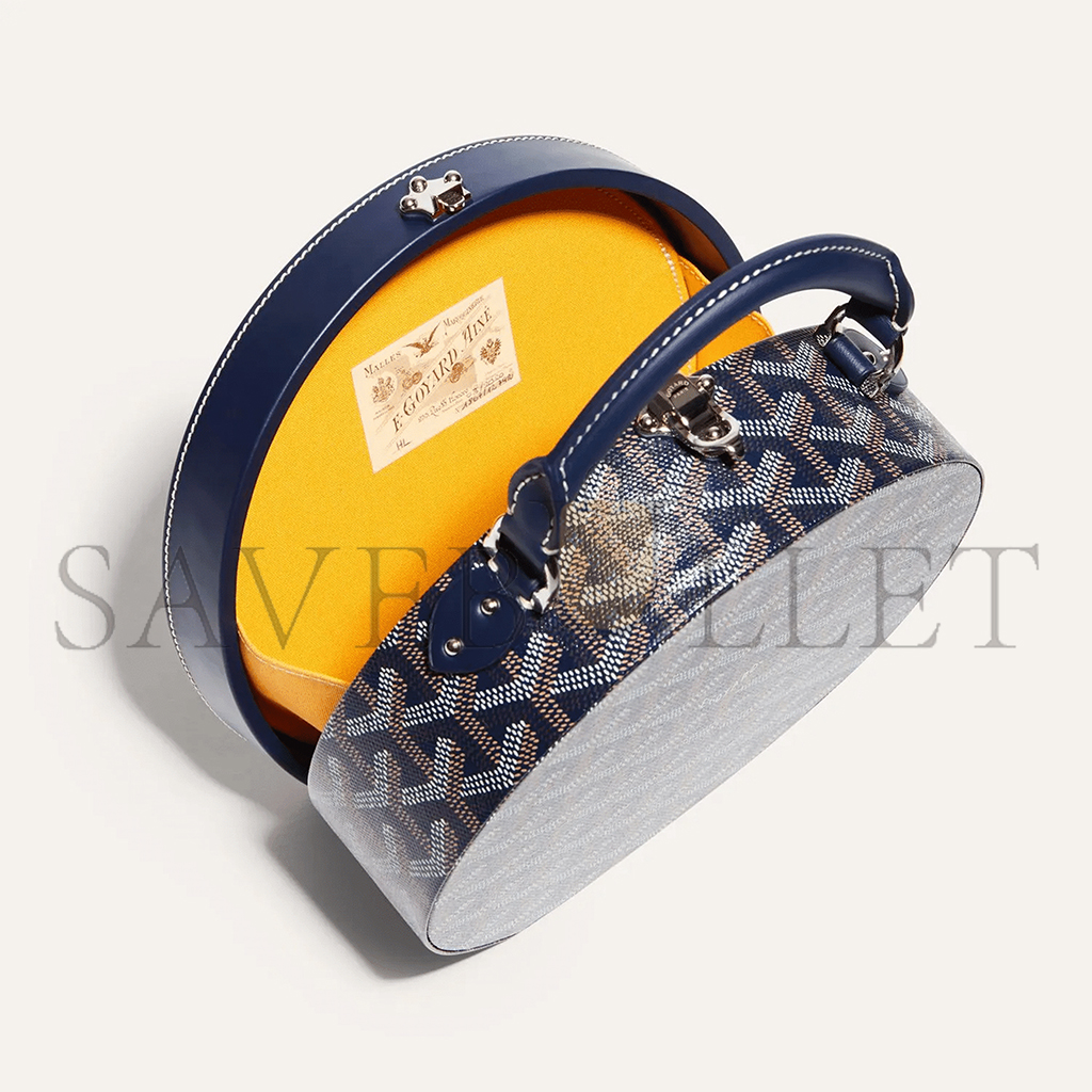 GOYARD THE ALTO HATBOX TRUNK BAG ALTOC2PMLTY12CL12O (18*16.5*7cm)